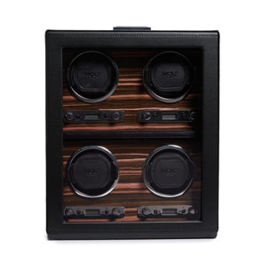 Wolf 1834 Roadster 4 Piece Winder Black 