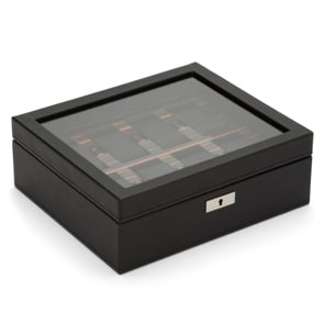 Wolf 1834 Roadster 8 Piece Watch Box Black