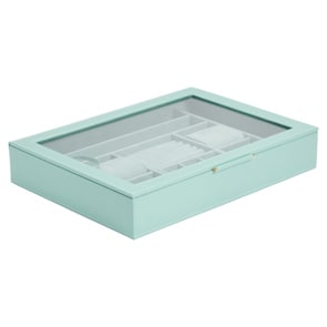 Wolf 1834 Sophia Jewellery Box with Window Jade