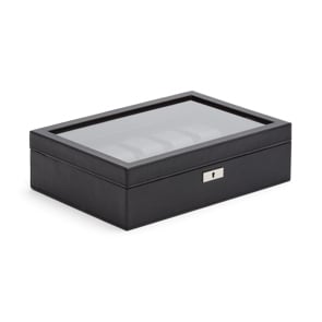 Wolf 1834 Viceroy 10 Piece Watch Box Black