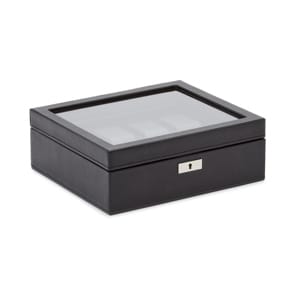 Wolf 1834 Viceroy 8 Piece Watch Box Black
