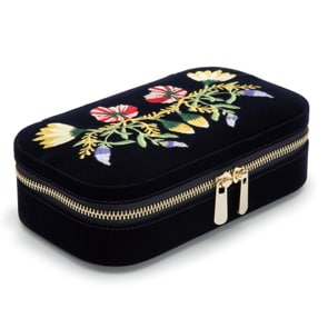 Wolf 1834 Zoe Travel Zip Case Indigo