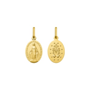 Wundertätige Medaille 375/9 K Gelbgold