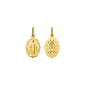 Wundertätige Medaille 375/9 K Gelbgold