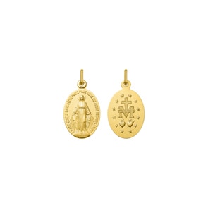 Wundertätige Medaille 375/9 K Gelbgold