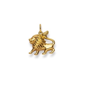 Anhänger 750/18 K Gelbgold, Löwe