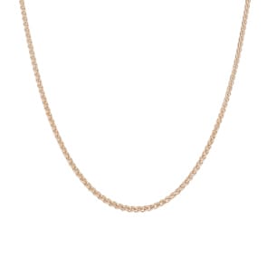 Zopfkette 750/18 K Rotgold 2.1mm