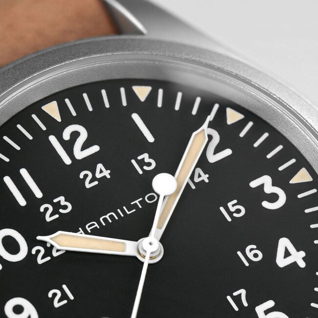 hamilton khaki field mechanical 38mm lug to lug