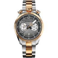 Bomberg BB-68 Smoked Dark Grey Chronograph