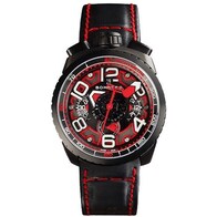 Bomberg Bolt-68 Black & Red Automatic Chronographe