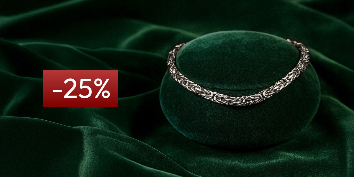 Silber Königsarmbänder