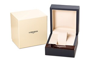Original, dekorative Uhrenbox von Longines