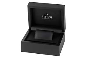 Boîte de montre d’origine de Titoni