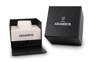 Boîte de montre d’origine de Arameos
