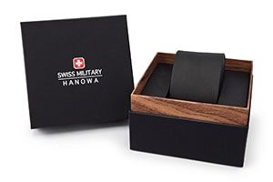 Original Swiss Military Hanowa watch box
