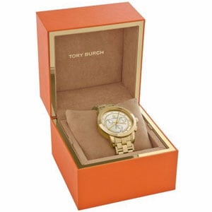 Original, dekorative Uhrenbox von Tory Burch