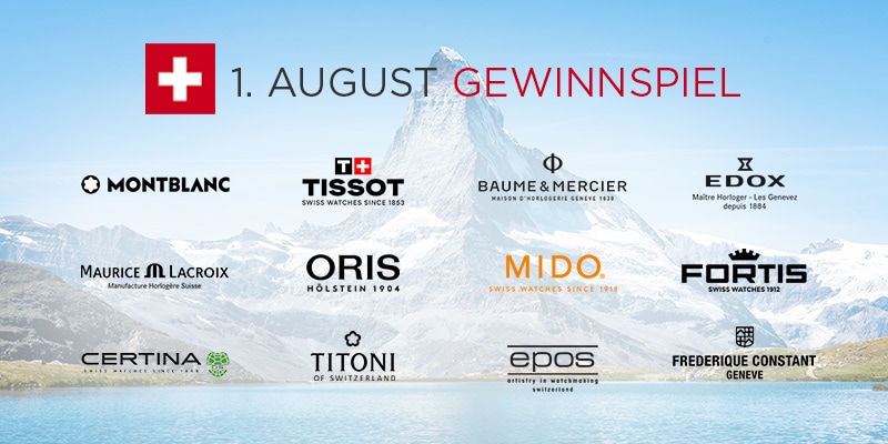 1. August Gewinnspiel