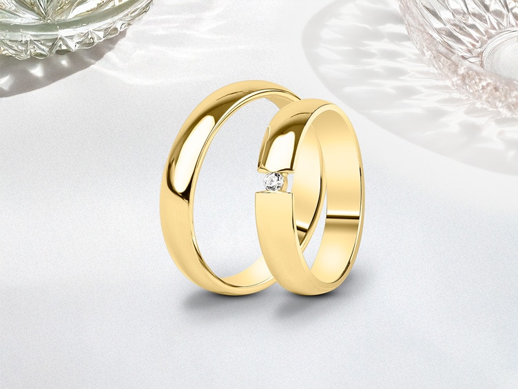 Gold Trauringe Kollektion