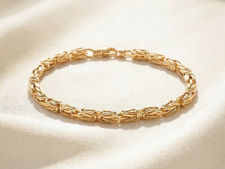 Königsarmbänder aus Gold und Silber Kollektion