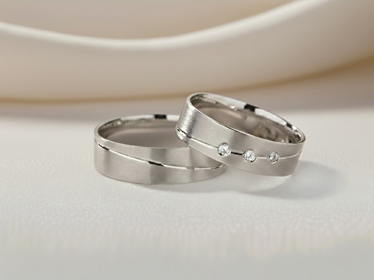 Silber Paarringe Kollektion