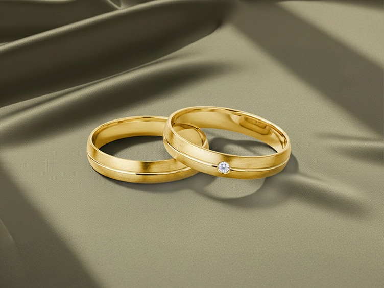 Gold Trauringe Kollektion