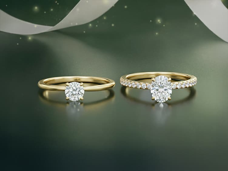 Bagues de fiançailles et collection de solitaire