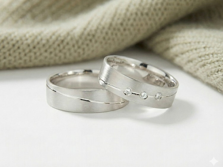 Silber Paarringe Kollektion