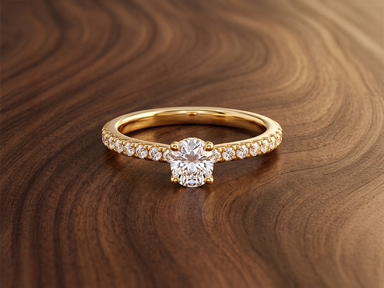 Bagues de fiançailles et collection de solitaire
