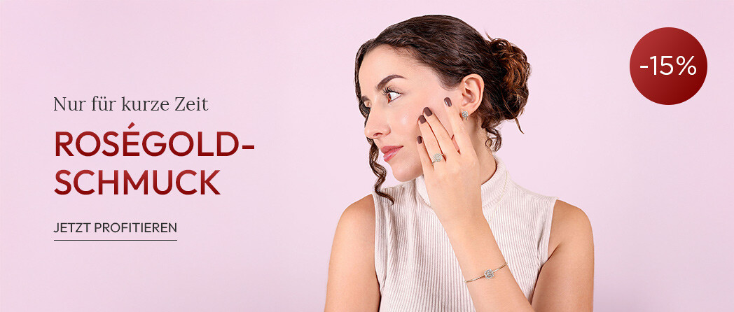 Roségoldschmuck Aktion