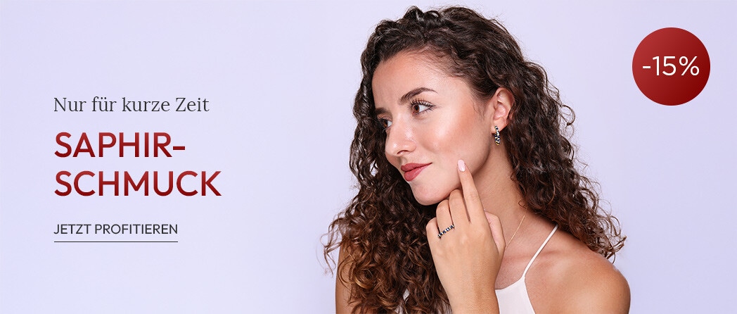 Saphirschmuck Aktion