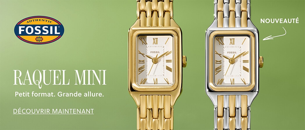 Découvrir les montres Fossil