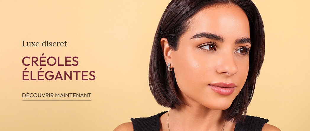 Découvrez les créoles avec diamant