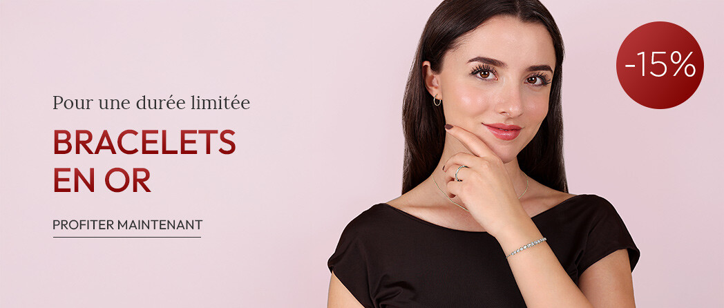 Action sur les bracelets en or