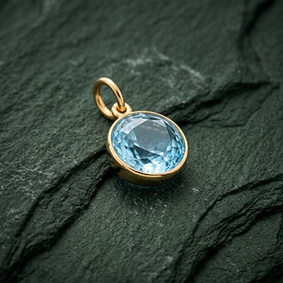 Blue Topas Pendants