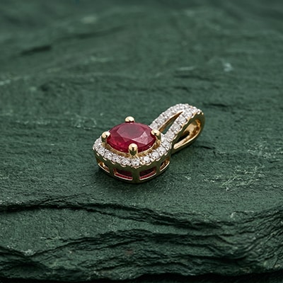 Ruby Pendants