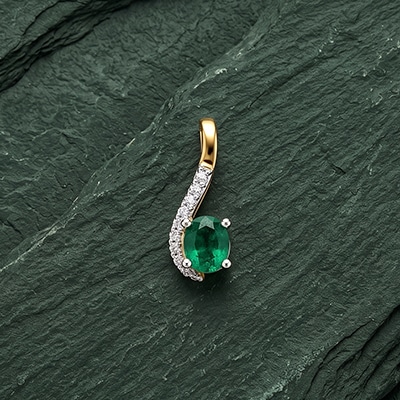 Emerald Pendants