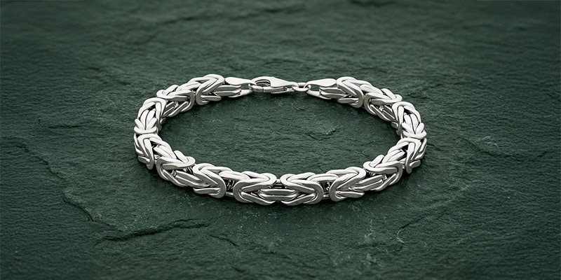 Silber Königsarmbänder