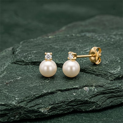 Boucles d'oreilles en perles