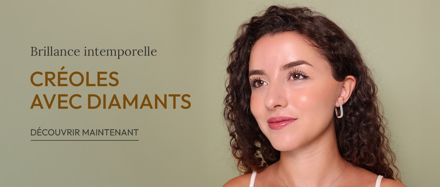 Découvrir les créoles avec diamants