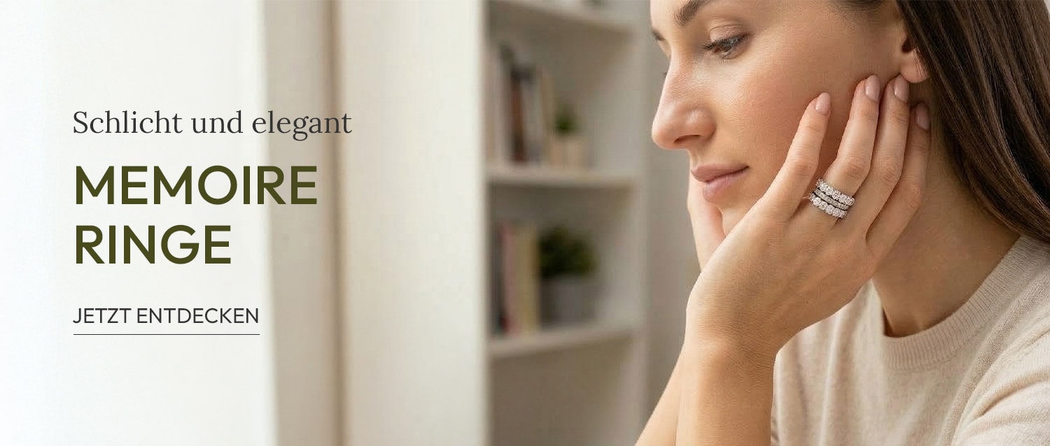 Mémoire-Ringe mit Diamanten entdecken