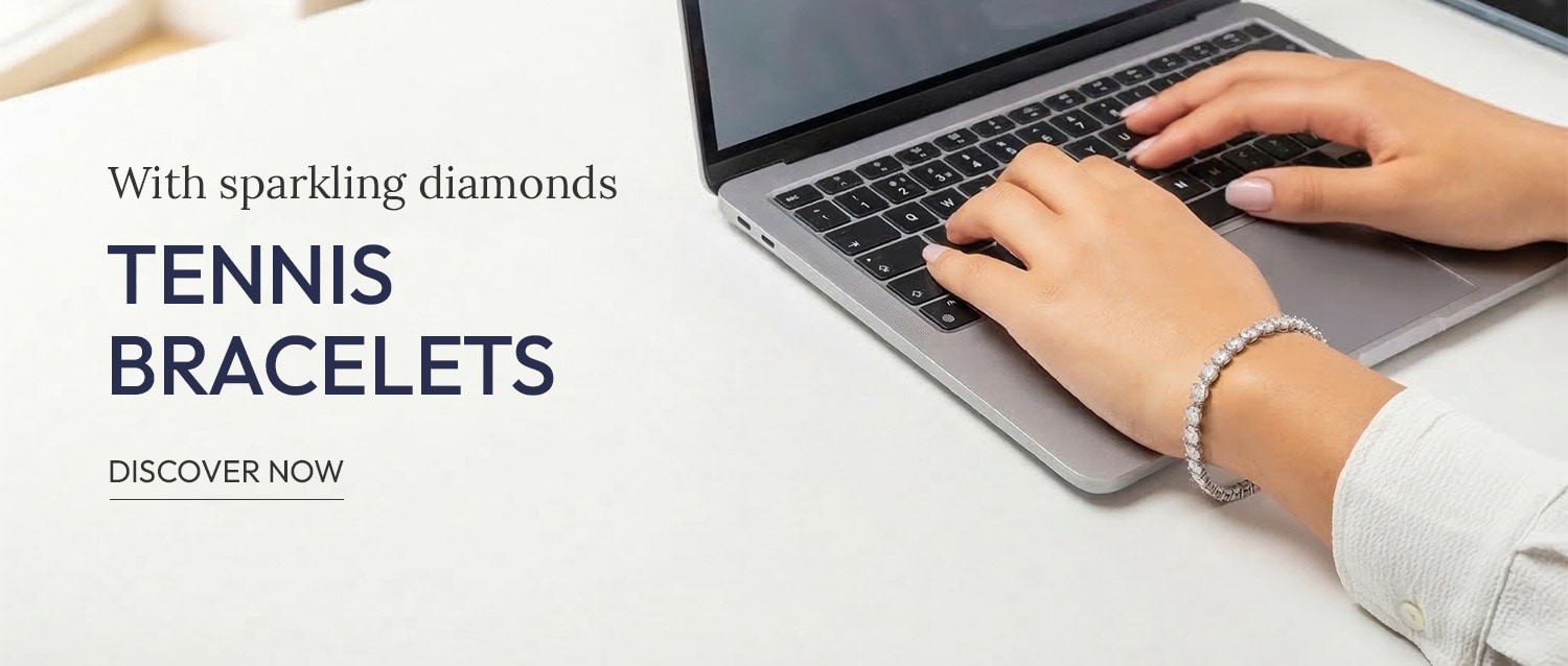 Discover tennis braclets with diamond