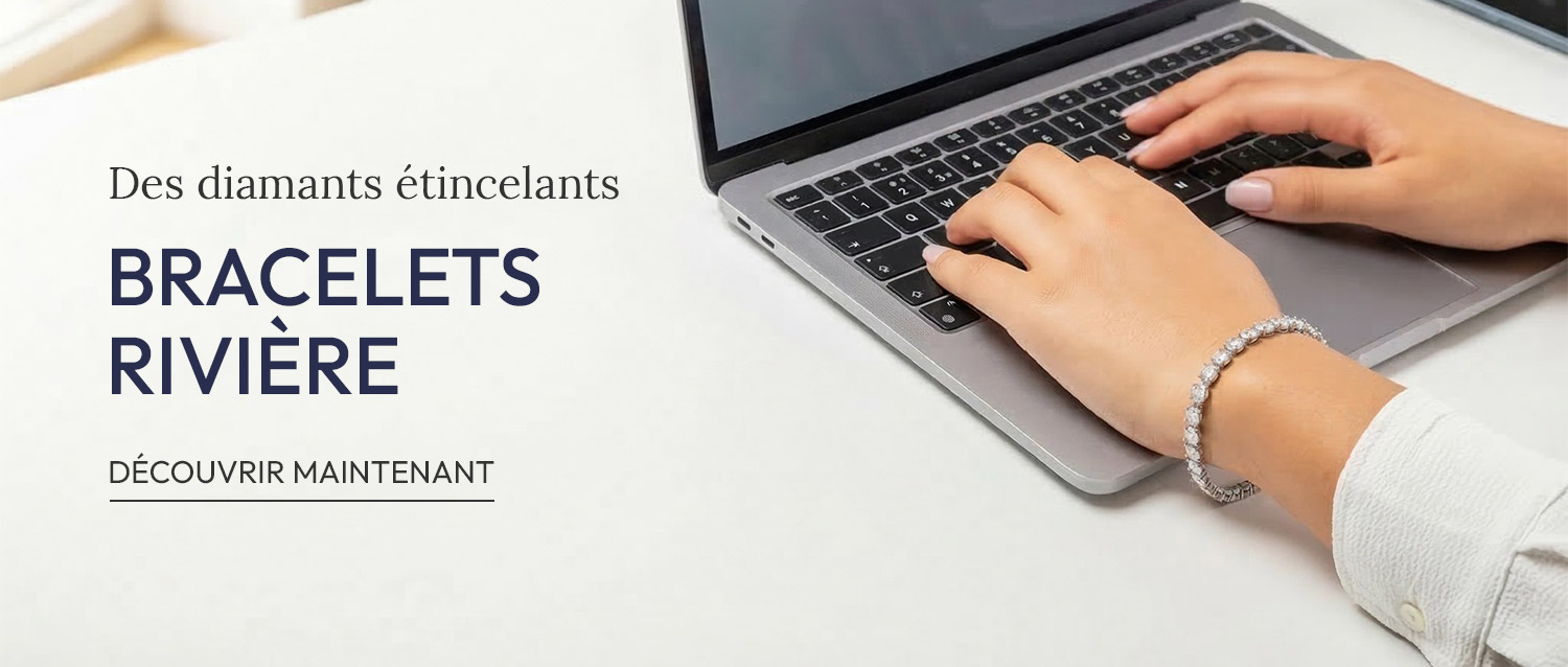 Découvrir les bracelets tennis avec diamants