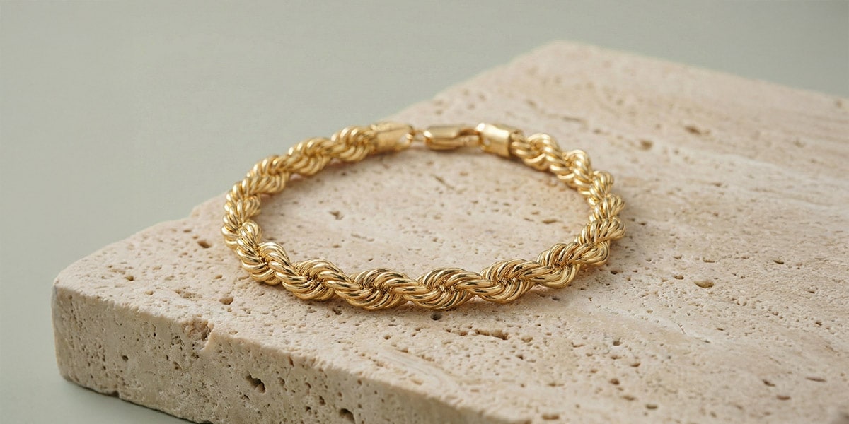 Gold bracelets
