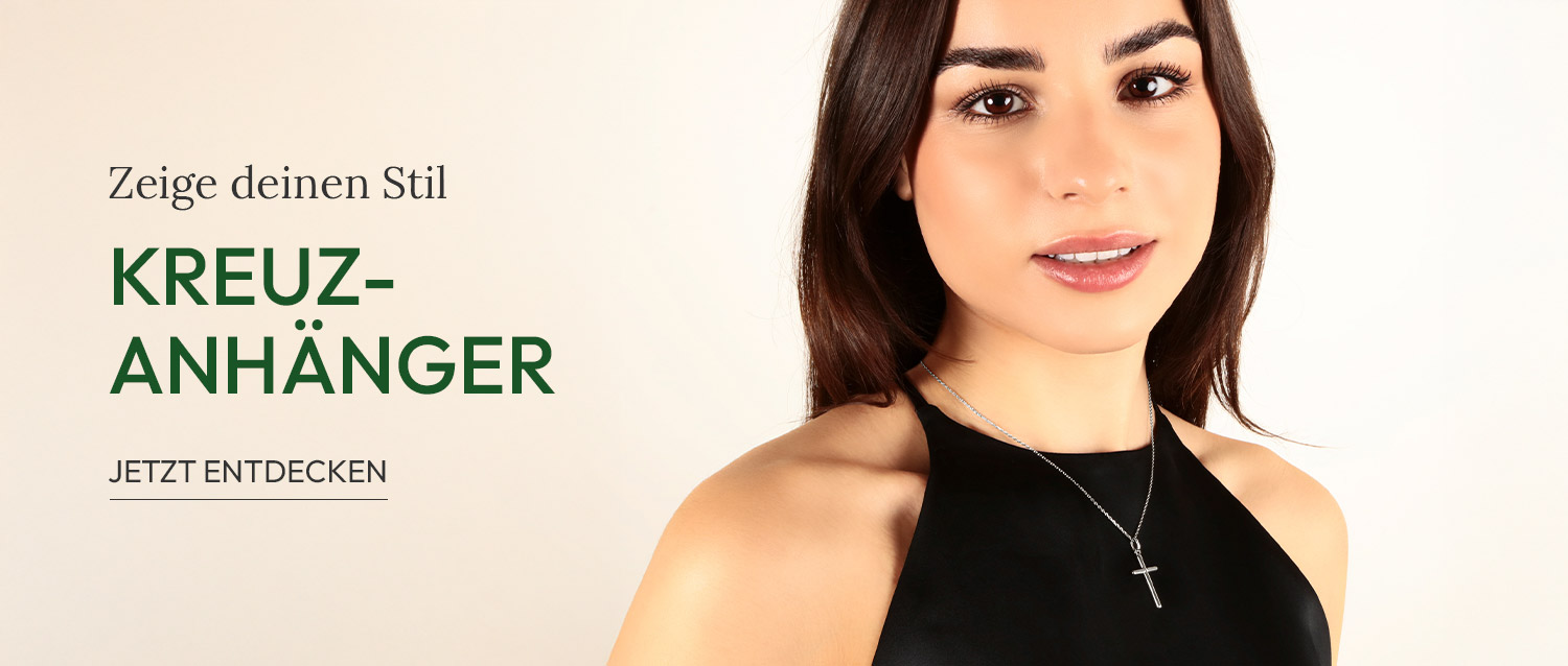 Silber Kreuzanhänger entdecken