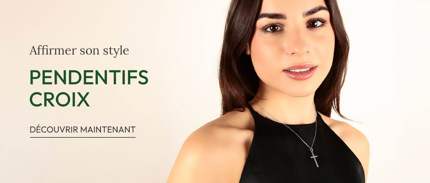 Découvrir les pendentifs croix en argent