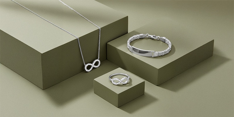 20% Rabatt auf Silberschmuck