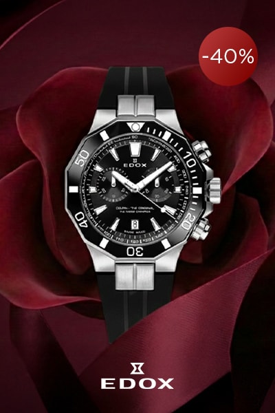 Montres pour homme Edox en solde