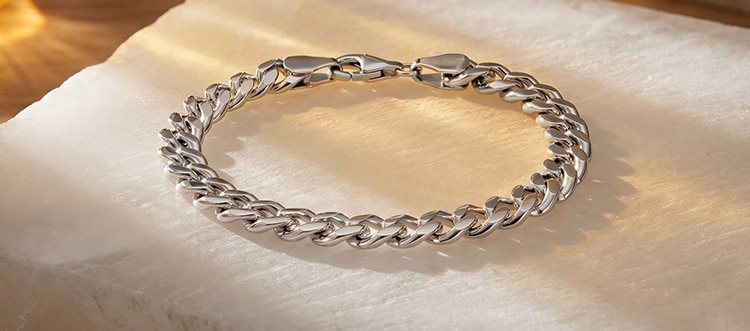 Robust silver bracelets