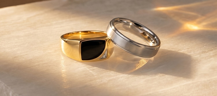 Chic men's rings